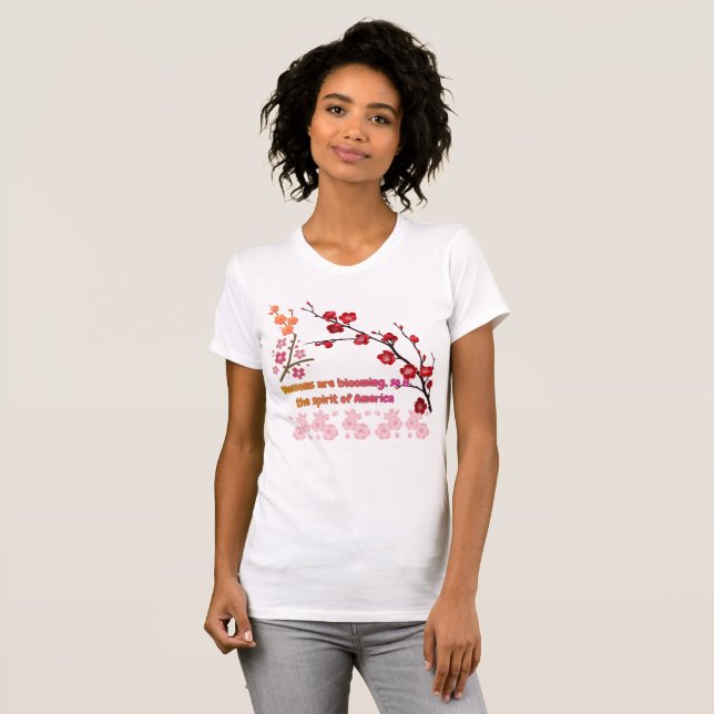 Camiseta Petals in Pink Harmony (Frente Completa)