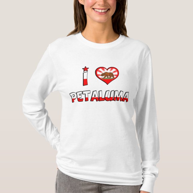 Camiseta Petaluma, CA (Frente)