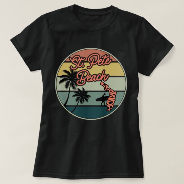 Camiseta Pete Beach, Florida (Frente do Design)