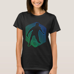 Camiseta Peteca Squash Feminino de Badminton Jogadora