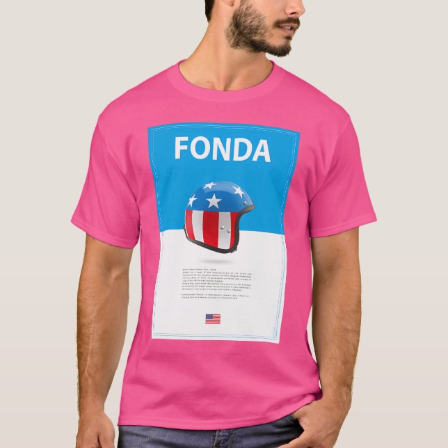 Camiseta Peter Fonda Helmet (Frente)