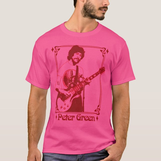 Camiseta Peter Green - Design do ventilador traseiro (Frente)