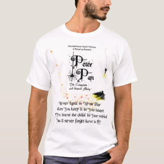 Camiseta Peter Pan a história completa e por dizer