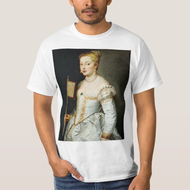 Camiseta Peter Paul Rubens Retrato de uma Senhora (Frente)
