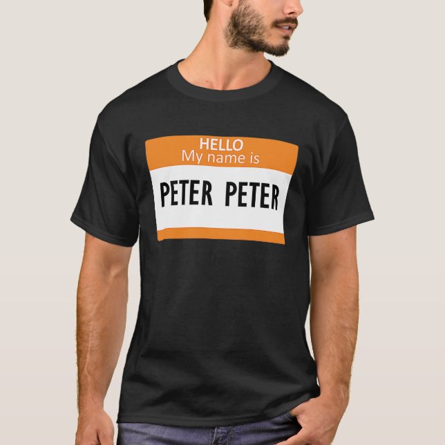 Camiseta Peter Peter Pumpkin Eater  Halloween couples costu (Frente)