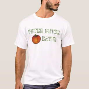 Camiseta Peter Pumpkin Come Enterrador Engraçado Rhyme