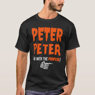Camiseta Peter Pumpkin Comendo Costume Halloween Splash