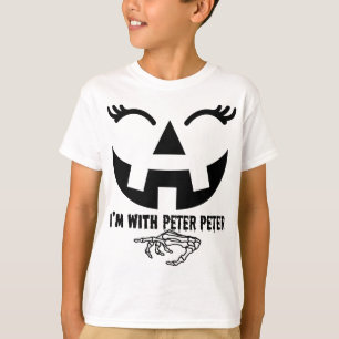 Camiseta Peter Pumpkin comeu fantasia de Casal de Dia das B