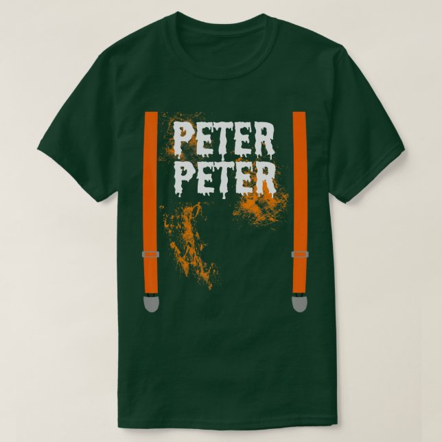 Camiseta Peter Pumpkin Comeu Figurino Halloween Splash9 (Frente do Design)