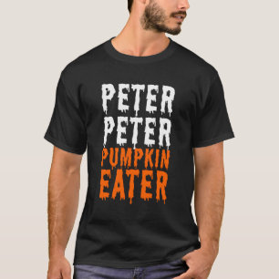 Camiseta Peter Pumpkin Comeu Halloween Casais