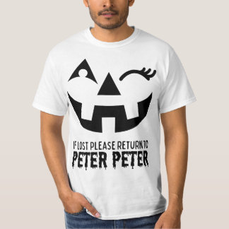 Camiseta Peter Pumpkin Eater Halloween Couples Costume Wome