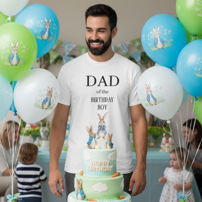 Camiseta Peter Rabbit, Pai da família do "Birthday Boy Part (Criador carregado)