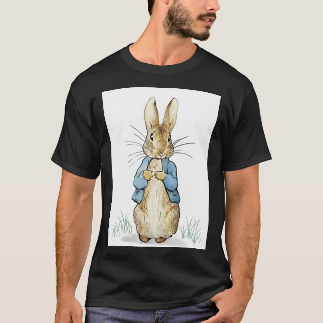 Camiseta Peter Rabbit por Beatrix Potter Classic T-Shirt (Frente)