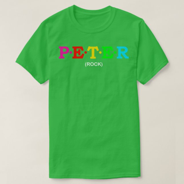 Camiseta Peter Rock (Frente do Design)
