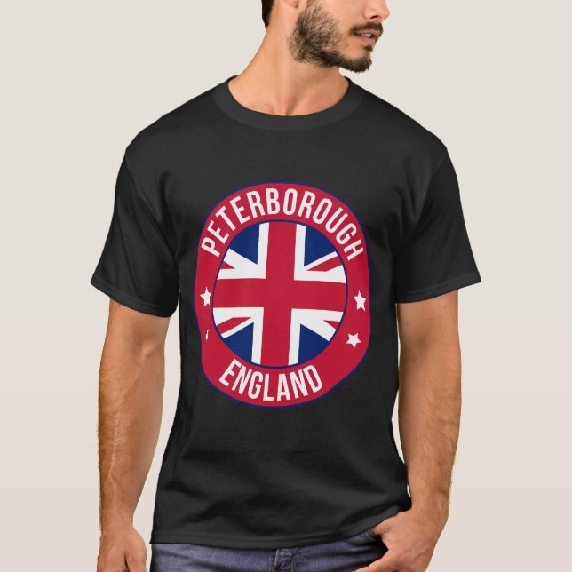 Camiseta Peterborough, England City T-Shirt | Travel & Home (Frente)