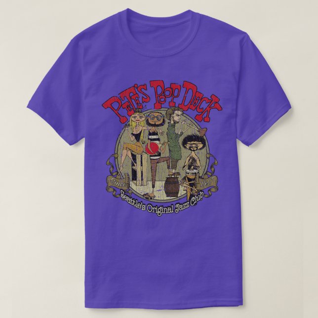 Camiseta Petes Poop Deck 1957 (Frente do Design)