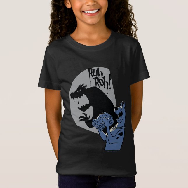 Camiseta Petisco da meia-noite "Ruh Roh de Scooby-Doo! " (Frente)