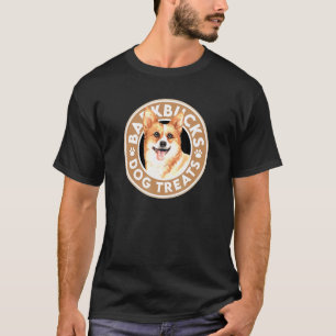 Camiseta Petiscos Para Cães Barkbucks Corgi