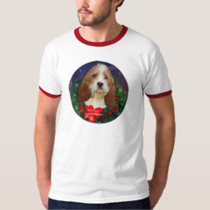 Camiseta Petit Basset Griffon Vendeen presentes de Natal
