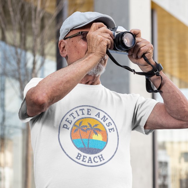Camiseta Petite Anse Beach, Seychelles Faded Classic Style (Criador carregado)