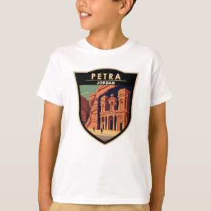 Camiseta Petra Jordan Viagem Art Vintage