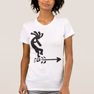Camiseta Petroglicphs Silhouette Kokopelli