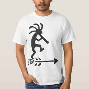Camiseta Petroglicphs Silhouette Kokopelli T-Shirt
