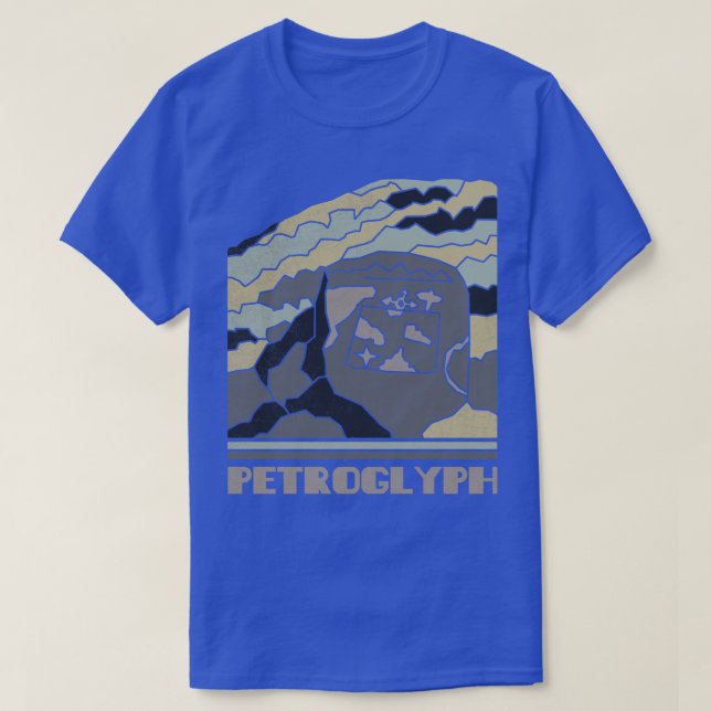 Camiseta Petrogliph Monumento Nacional Vintage (Frente do Design)
