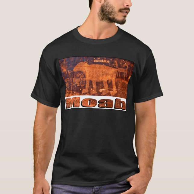 Camiseta Petroglyph do urso de Moab (Frente)