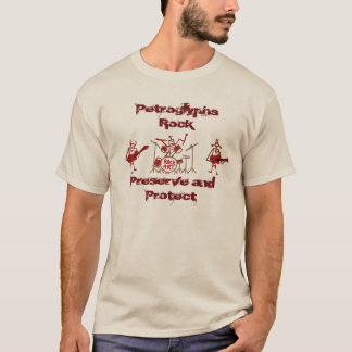 Camiseta Petroglyphs Rock Preserve and Protect T-shirt