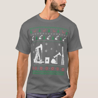 Camiseta Petroleiro de Campo de Petróleo Presente Engraçado