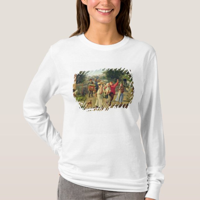 Camiseta Petrushka está vindo, 1888 (Frente)