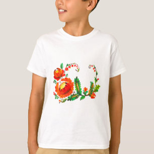 Camiseta Petrykivka - Arte ucraniana