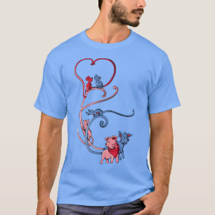 Camiseta Pets de amor