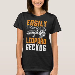 Camiseta Pets de Herpetologia do Reptile Leopardo Gecko Liz