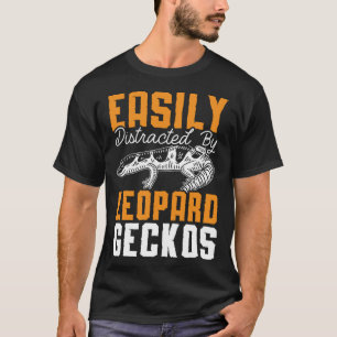 Camiseta Pets de Herpetologia do Reptile Leopardo Gecko Liz