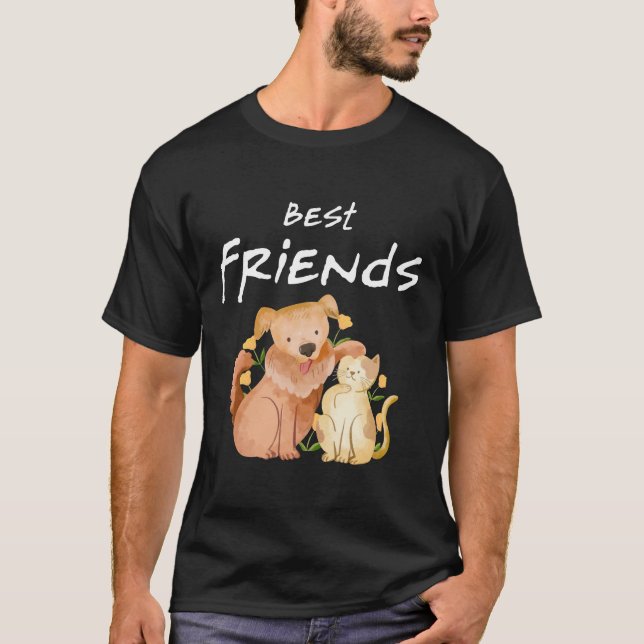 Camiseta Pets Melhores Amigos (Frente)