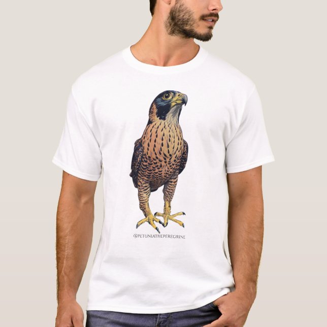 Camiseta Petunia the Peregrine Falcon T-Shirt (Frente)