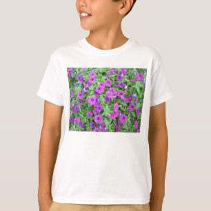 Camiseta Petunias Roxas, Camiseiros Básicos