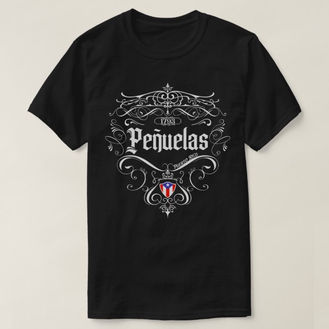 Camiseta Peuelas Vintage design 1 (Frente do Design)