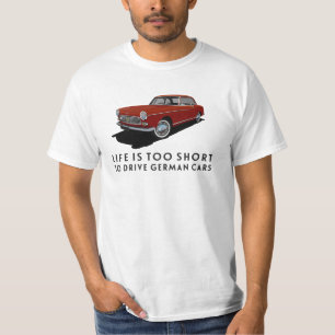 Camiseta Peugeot 404 - A vida é curta demais para dirigir