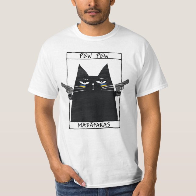 Camiseta Pew Pew Madafakas (Frente)