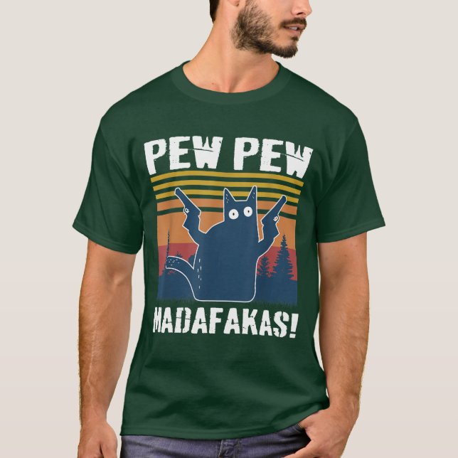 Camiseta Pew Pew Madafakas (Frente)