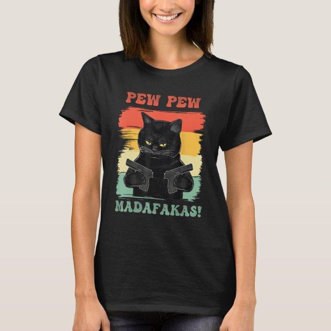 Camiseta Pew Pew Madafakas (Frente)