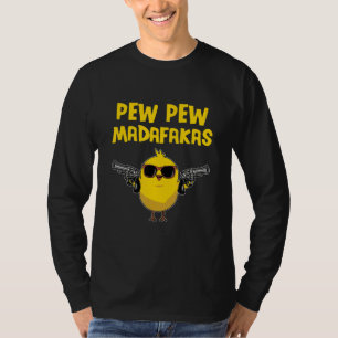 Camiseta Pew Pew Madafakas Comic Pintinho