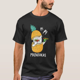 Camiseta Pew Pew Madafakas Pi-Day Engraçado Professor de Ga