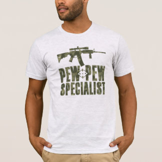 Camiseta Pew Pew Specialist Airsoft/Paintball