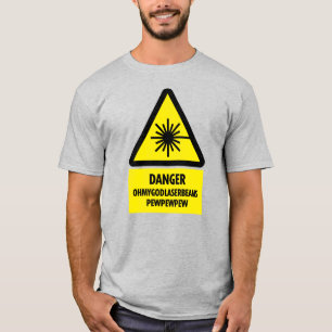 Camiseta Pewpewpew dos raios laser