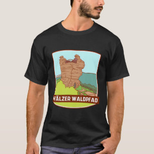 Camiseta Pf � lzer Waldpfad, Palatinado Forest Trail - Alem