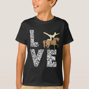 Camiseta Pferdesport Reitsport Pferdenarr Vaulting Cavalos
